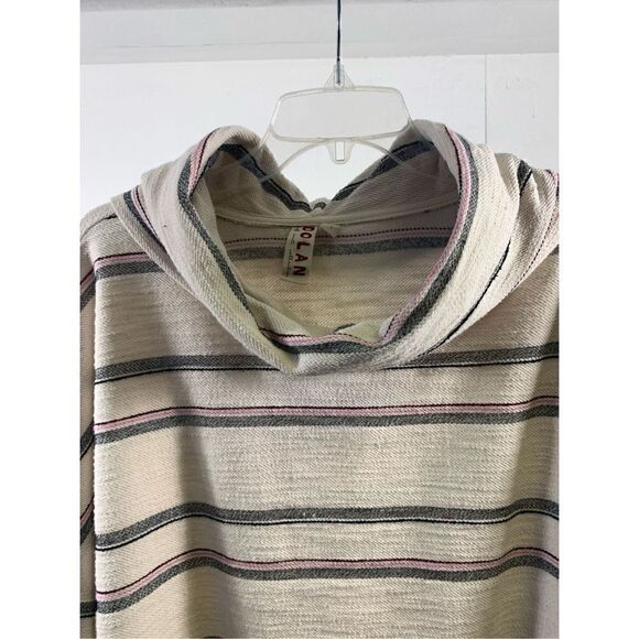 Dolan Cowlneck Striped Top Size S - Picture 3 of 9